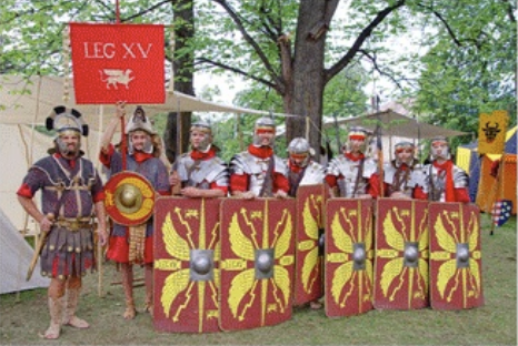 Rímska légia výcvik pre deti